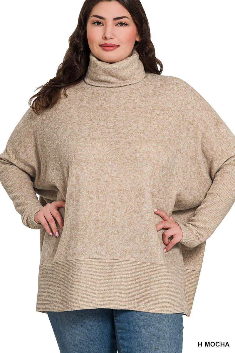 Plus Turtleneck Sweater