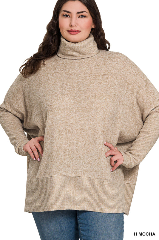 Plus Turtleneck Sweater